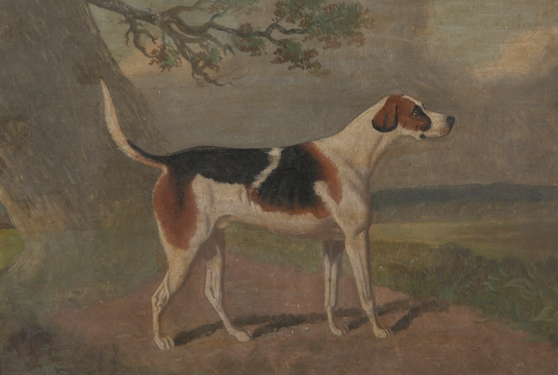 Appraisal: Anglo American School th Century Style Portrait of a Hunting