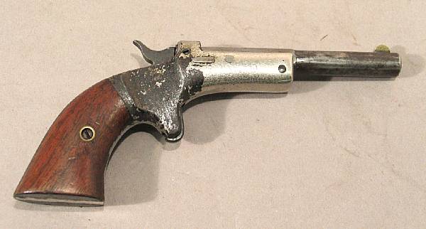 Appraisal: A Stevens rd Model single shot pistol Serial no caliber