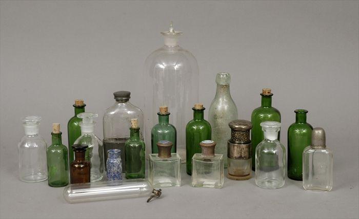 Appraisal: Assorted Glass Bottles to in