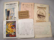 Appraisal: A quantity of ephemera mostly relating to a Scholars' cruise