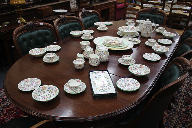 Appraisal: A QUANTITY OF MINTON HADDON HALL PATTERN BONE CHINA TABLE