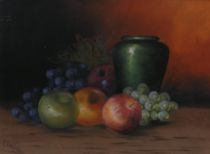 Appraisal: William Henry Chandler American - Still life Oil pastel on