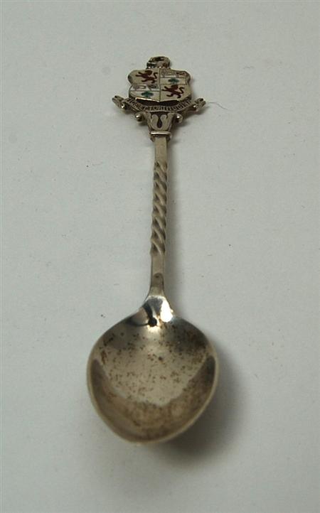 Appraisal: Ballater - a Scottish provincial silver crested teaspoon William Robb