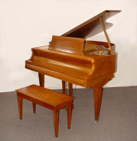 Appraisal: WURLITZER BABY GRAND PIANO Serial number dates to Measures ''