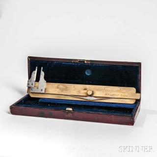 Appraisal: Holtzapffel Company Boxed Caliper Holtzapffel Company Boxed Caliper London late