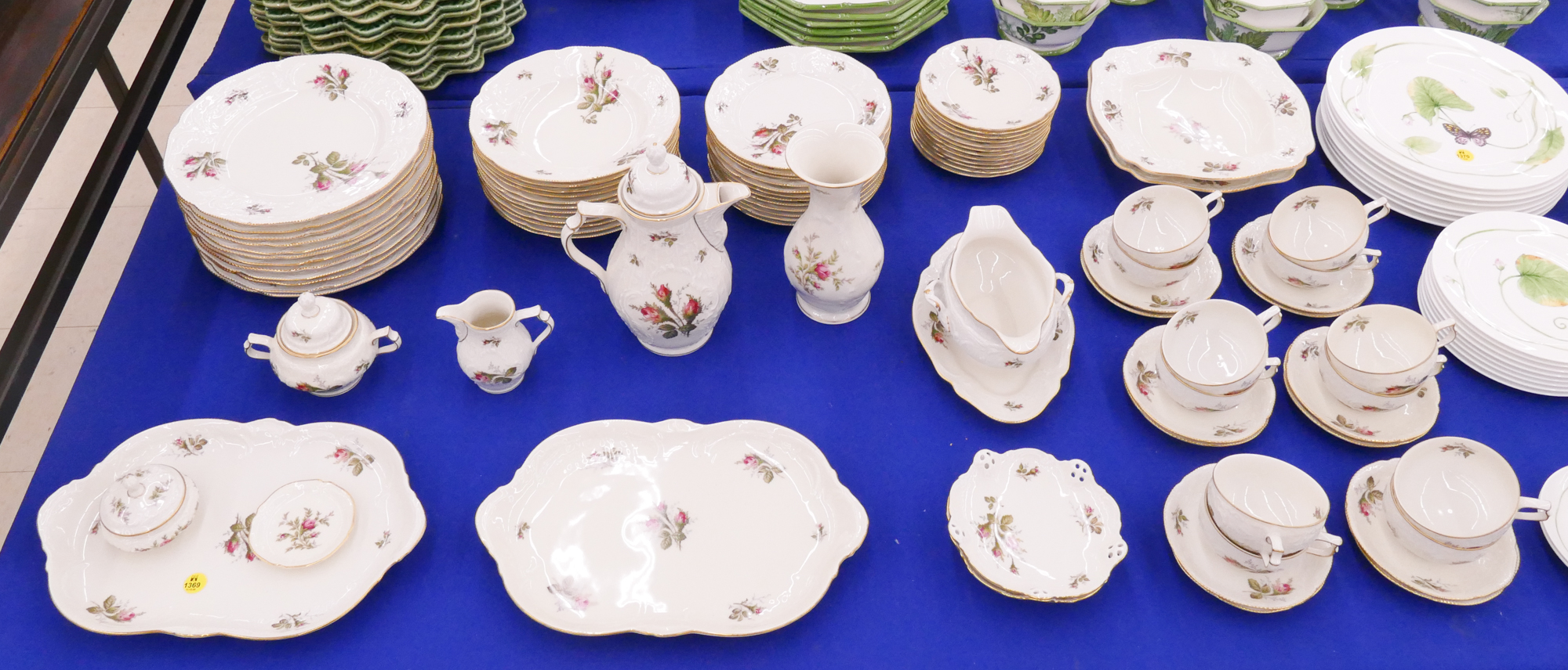 Appraisal: pc Rosenthal 'Classic Rose' Porcelain Dinner Service