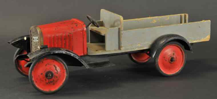 Appraisal: TRI-ANG CEBASO MILK TRUCK c 's pressed steel cab with