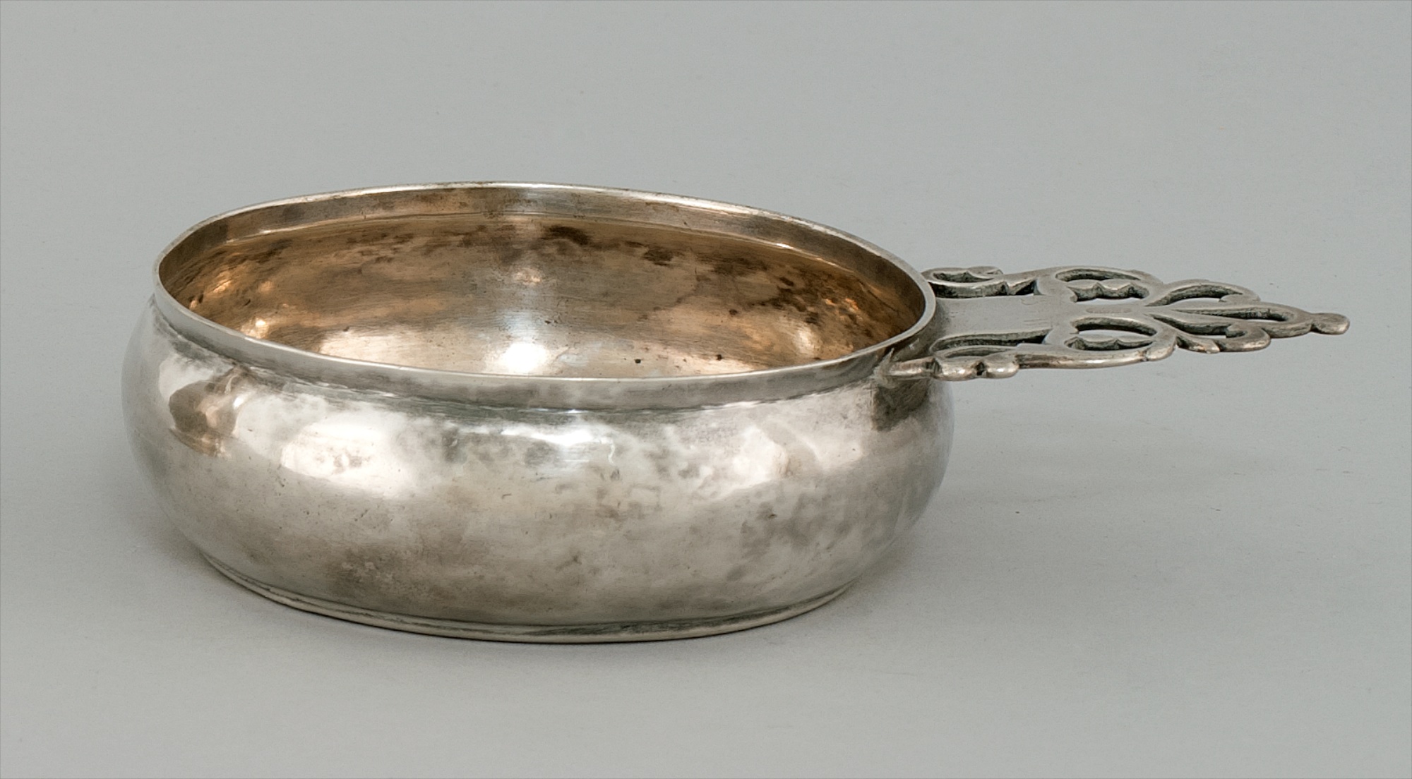 Appraisal: AMERICAN SILVER PORRINGER BY JOHN BURT OF BOSTON th CenturyWith