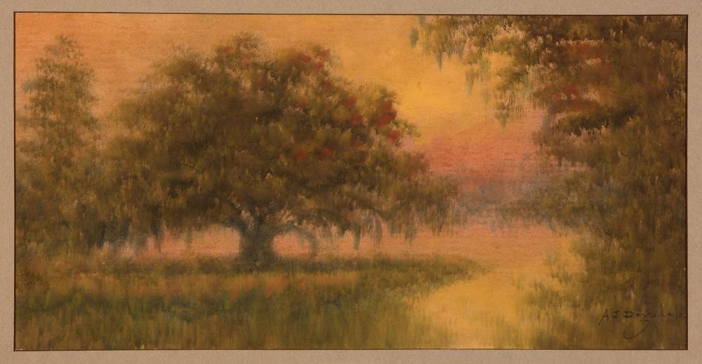 Appraisal: Alexander John Drysdale American New Orleans - Louisiana Bayou oil