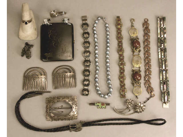 Appraisal: Great collection of miscellaneous jewelry including one pair of cultured