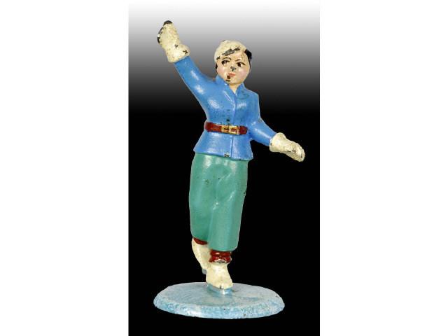 Appraisal: Girl Skater Hubley Cast Iron Paperweight Description Hubley catalogue Condition