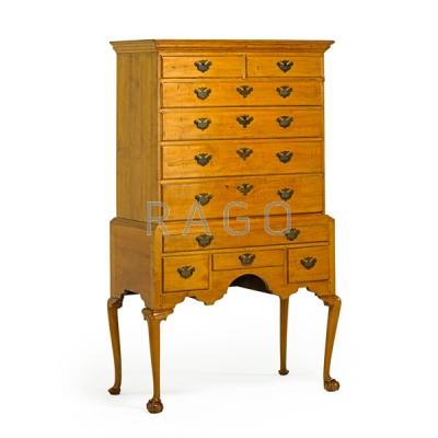 Appraisal: CHIPPENDALE HIGHBOY Condition Report