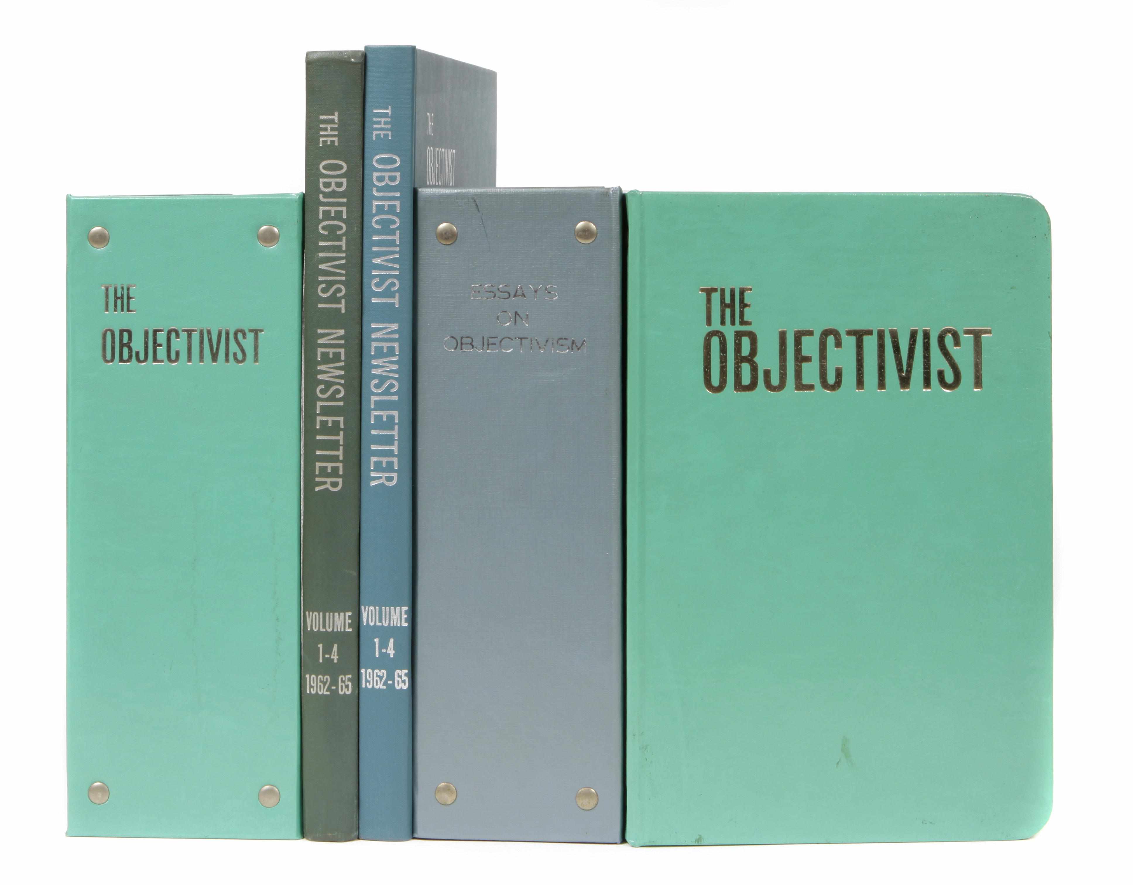 Appraisal: RAND AYN Approximately issues of The Objectivist The Objectivist Newsletter