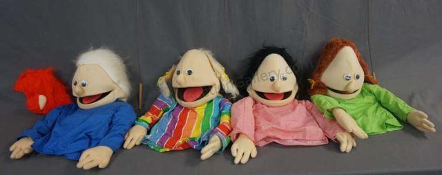 Appraisal: Professional Puppets with Accessories Label copyright Professional Puppets of Fla