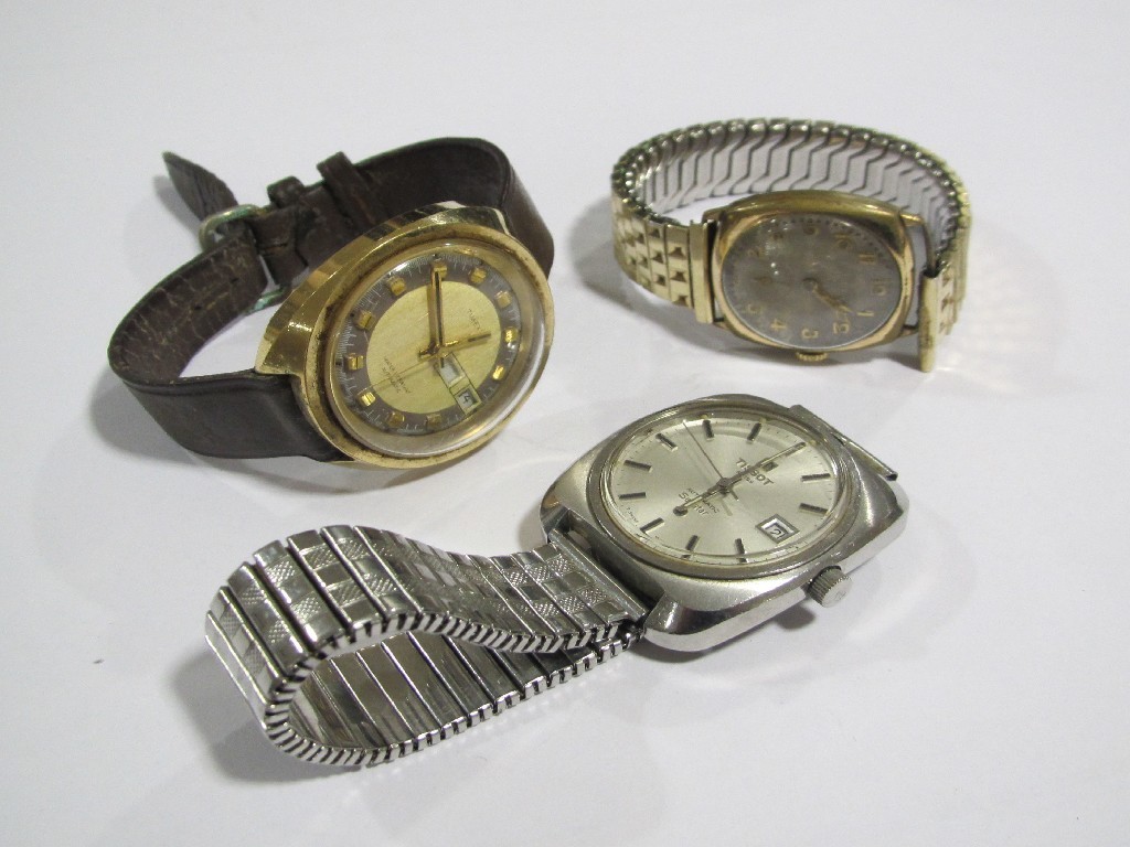 Appraisal: Three gents wrist watches by Tissot Timex