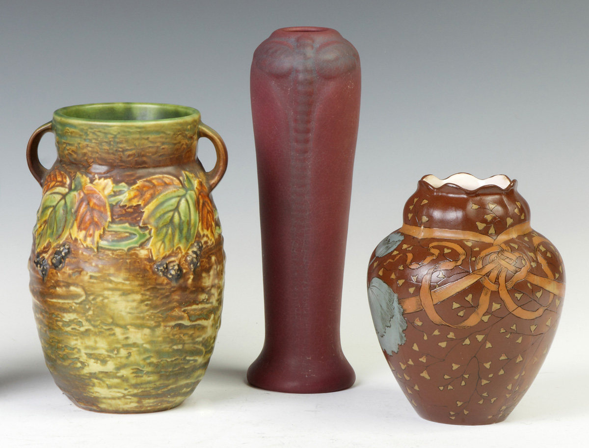 Appraisal: Metlach Art Nouveau Vase