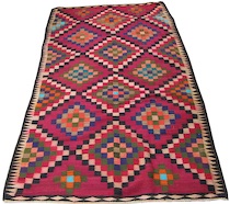 Appraisal: An Antique Kilim Rug An antique Kilim rug ' x