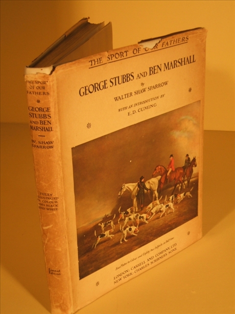 Appraisal: RARE SPORTING BOOK GEORGE STUBBS AND BEN MARSHALL Sparrow Walter