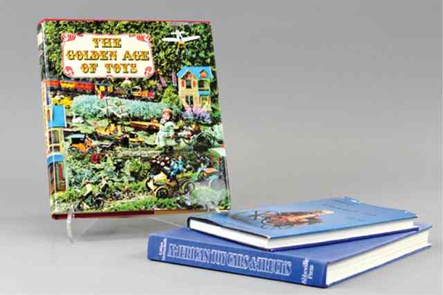 Appraisal: THREE EARLY AMERICAN TOY REFERENCE BOOKS Three classic books includes