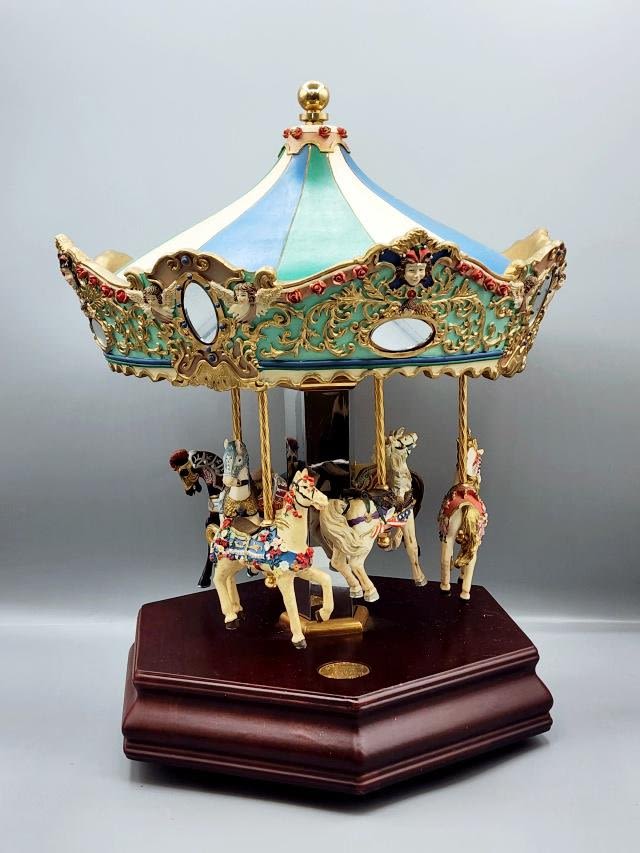 Appraisal: Carousel Merry Go Round Music Box from the San Francisco