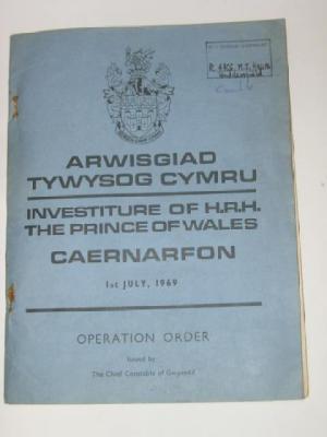 Appraisal: One volume The Operation Order for the Investitute of H