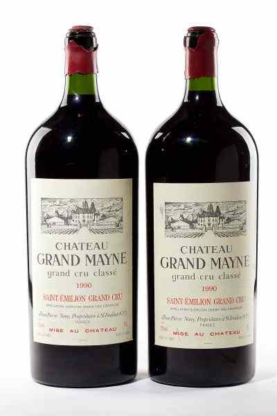 Appraisal: Chateau Grand MayneSt Emilion L bottles bn crc spc''A wine