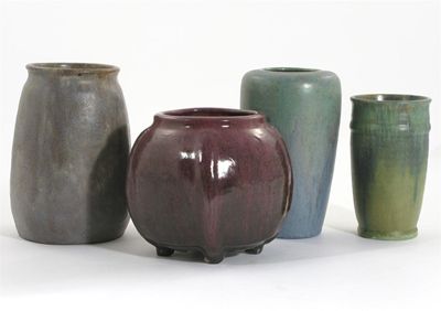 Appraisal: Upchurch Pottery a collection of eleven pieces of Upchurch Pottery