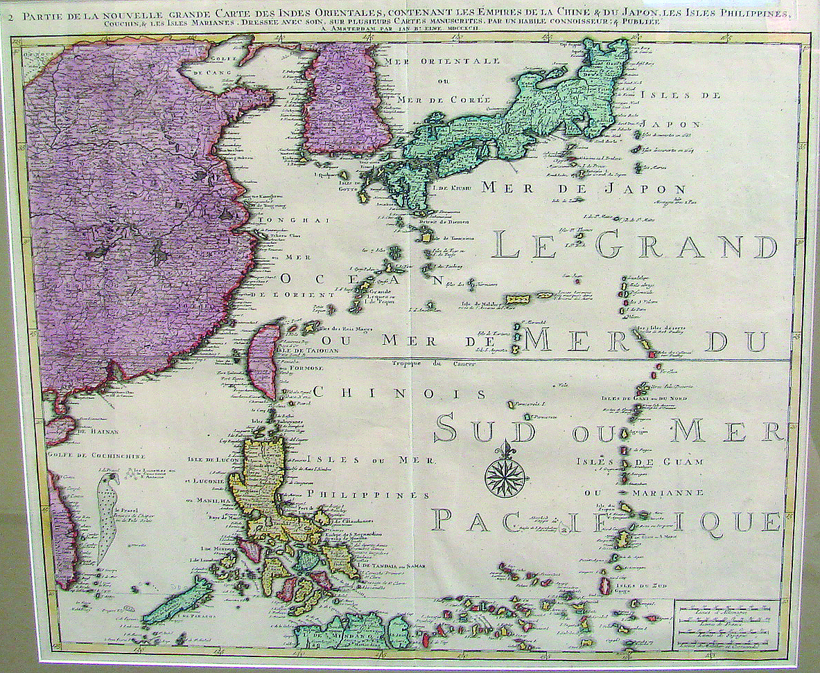 Appraisal: Map titled Partie De La Nouvelle Grande Carte Des Indes