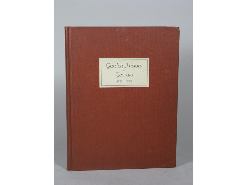 Appraisal: Georgia Bicentennial Garden Book Cooney Loraine M and Rainwater Hattie