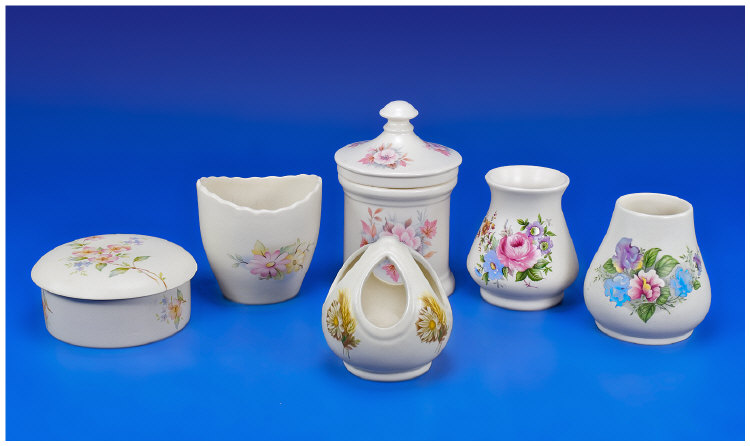 Appraisal: Quantity of Devon Ware including Axe Vale Pottery Aldridge Pottery