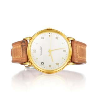 Appraisal: IWC Mid Century Gold Men's Watch With a round K