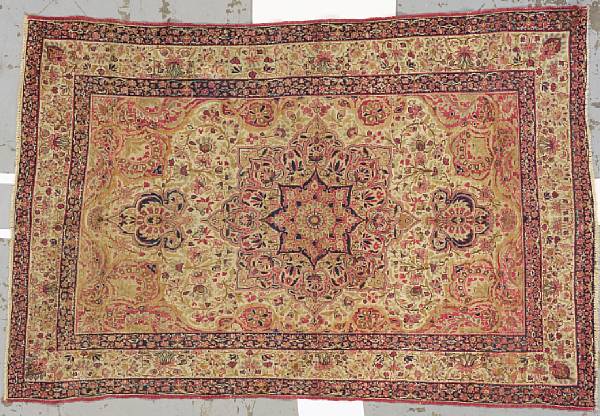 Appraisal: A Lavar Kerman rug South Central Persia late th century