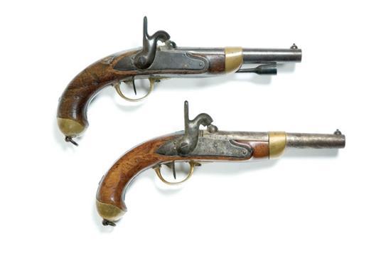 Appraisal: PAIR OF CAVALRY PISTOLS France th century Stamped St Etienne