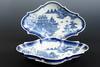 Appraisal: PAIR BLUE WILLOW BOWLS - Spode Pearlware Service Bowls ca