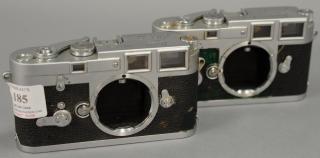 Appraisal: Two piece lot to include Leica M- double stroke body