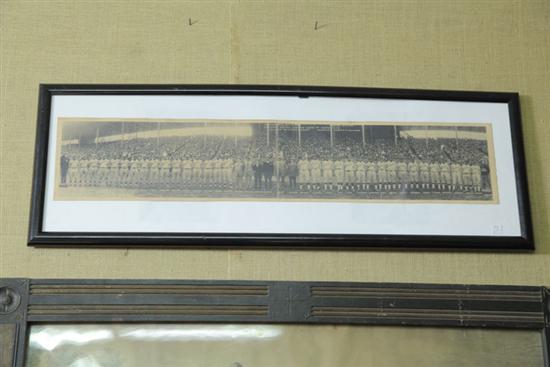 Appraisal: PANORAMIC PRINT OF FIRST NEGRO LEAGUE WORLD SERIES Opening game