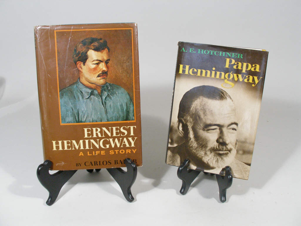 Appraisal: Two Signed Books Pertaining to Hemingway Papa Hemingway by A