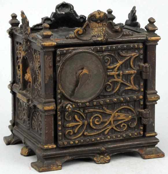 Appraisal: Cast Iron Fidelity Trust Safe Still Bank Circa Made by