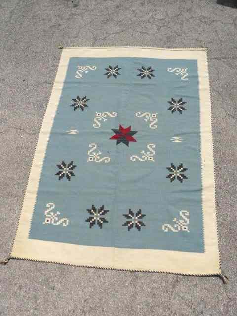 Appraisal: Navajo Native American blanket or rug Circa Made from wool