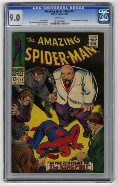 Appraisal: The Amazing Spider-Man CGC Marvel Comics Stan Lee story with