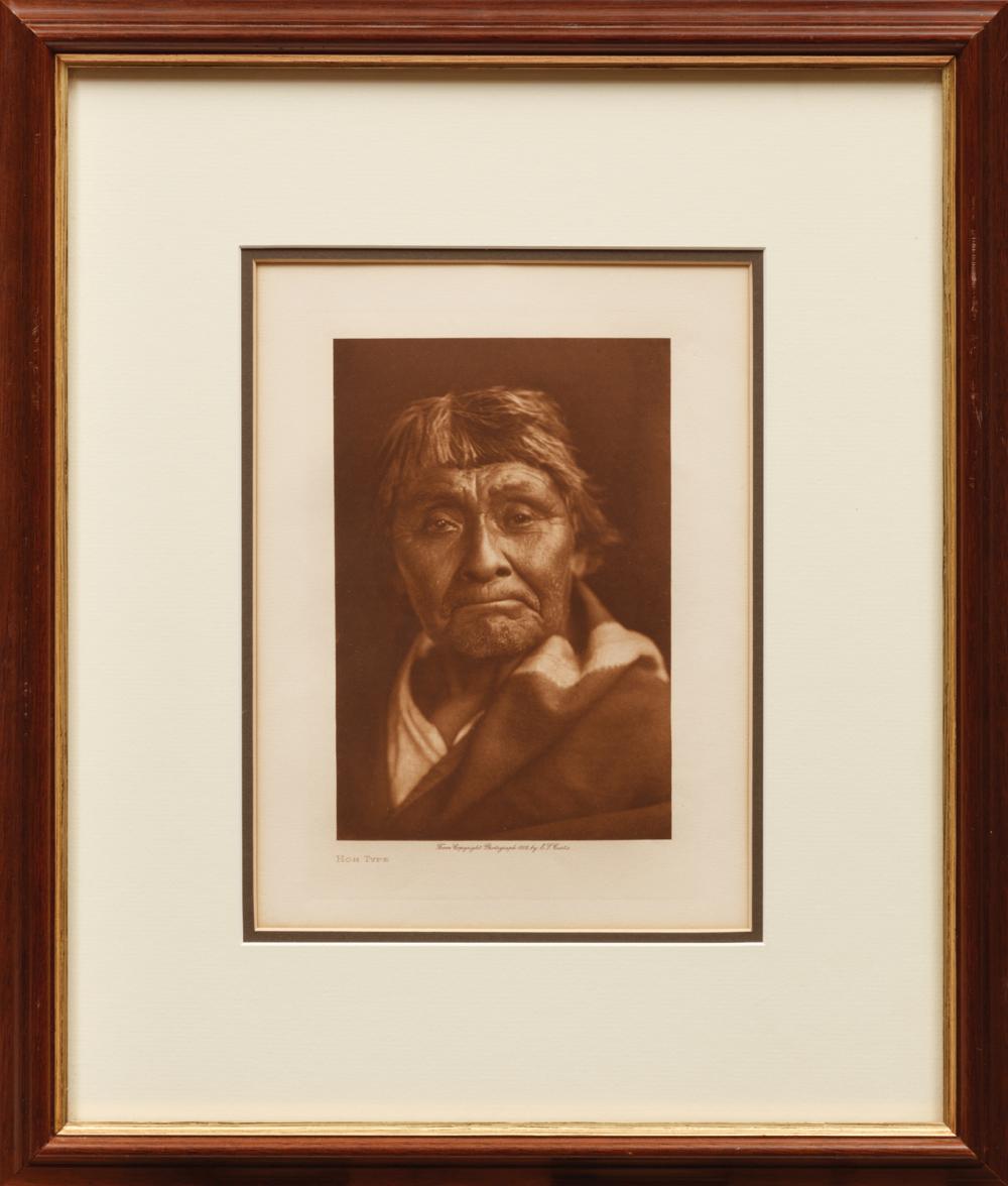 Appraisal: Edward S Curtis American - Hoh Type and Cowichan Woman