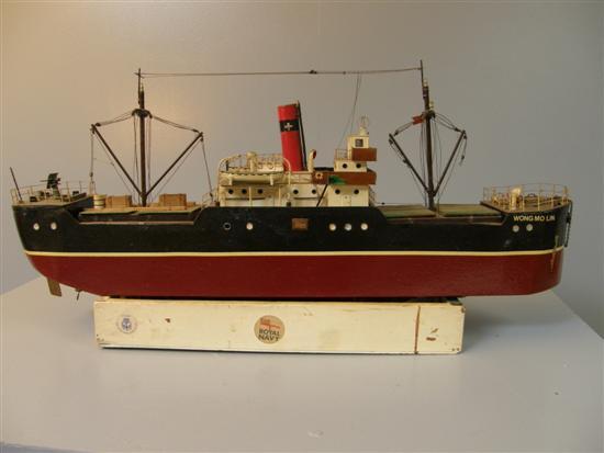 Appraisal: Model of the Merchant ship Wong Mo Lin Hong Kong