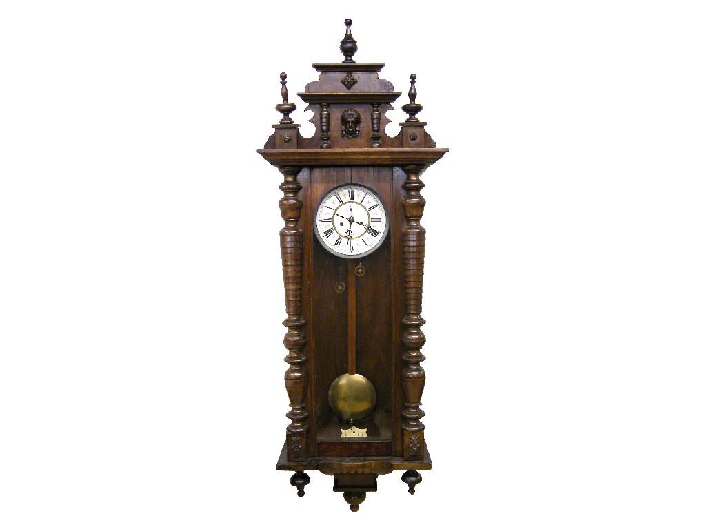 Appraisal: Small contemporary brass lantern clock with Empire movement high