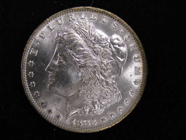 Appraisal: -O Morgan Silver Dollar uncirculated