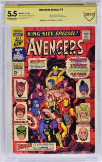 Appraisal: Marvel Comics Avengers Annual No CBCS Gold UNITED STATES TH