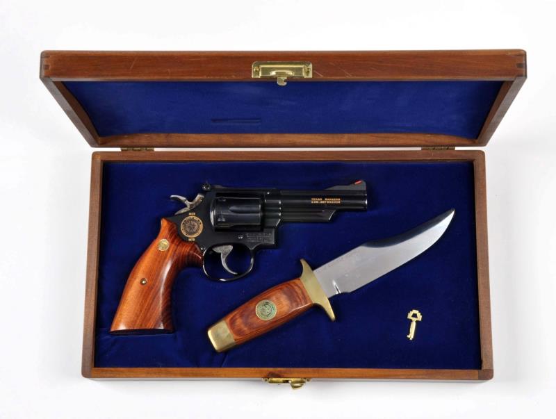 Appraisal: MIB S W Texas Rangers Commemorative Revolver Serial TR Issued