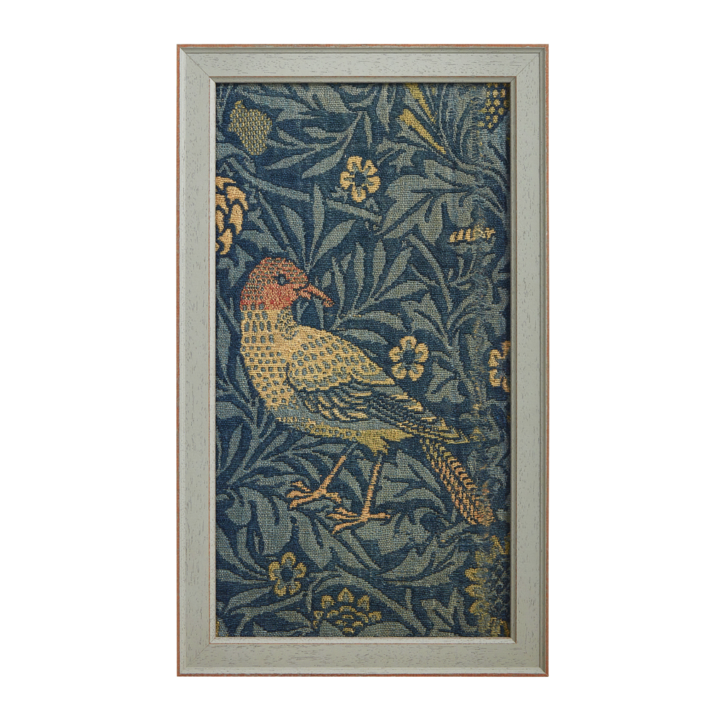 Appraisal: WILLIAM MORRIS - FOR MORRIS CO 'BIRD' PANEL CIRCA jacquard-woven