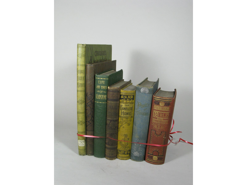 Appraisal: Seven Decorative Victorian Books as follows Moore Thomas Lalla Rookh