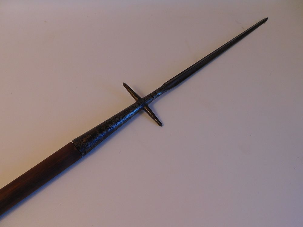 Appraisal: ANTIQUE CIVIL WAR PIKE CONFEDERATE Authentic Civil War Confederate bayonet