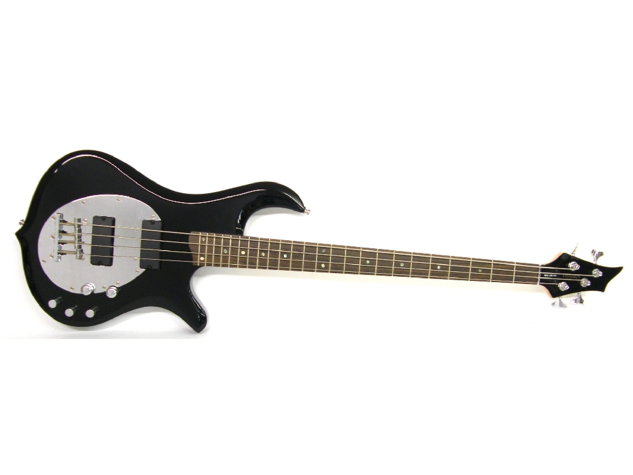 Appraisal: Traben Neo Limited bass guitar black finish electrics in working